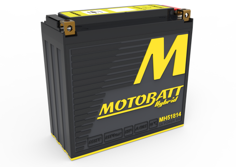 Motobatt MH51814 Battery - 12V 13Ah 500CCA Hybrid Lithium