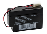 Power Sonic PS-1208WL Battery - 12 Volt 0.8 Amp Hour w/Connector