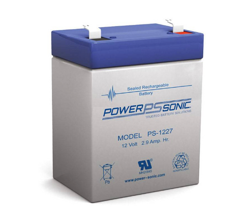 Power Sonic PS-1227 Battery - 12 Volt 2.9 Amp Hour