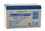 Power Sonic PS-1290 F2 Battery - 12 Volt 9 Amp Hour - .250" Terminals