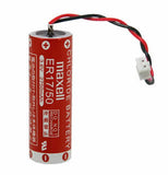 Yamaha KAS-M53GO-110 - Maxell ER17/50 Battery (2 Pin White) for CNC - PLC