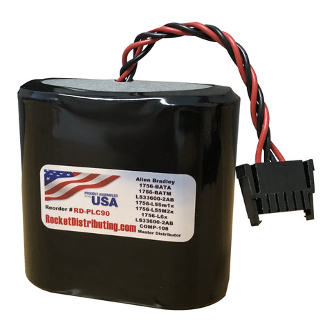 Allen Bradley 1756-BATA Battery Replacement