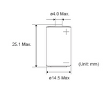 Xeno Energy XL-050F Battery - 3.6V 1/2AA Lithium